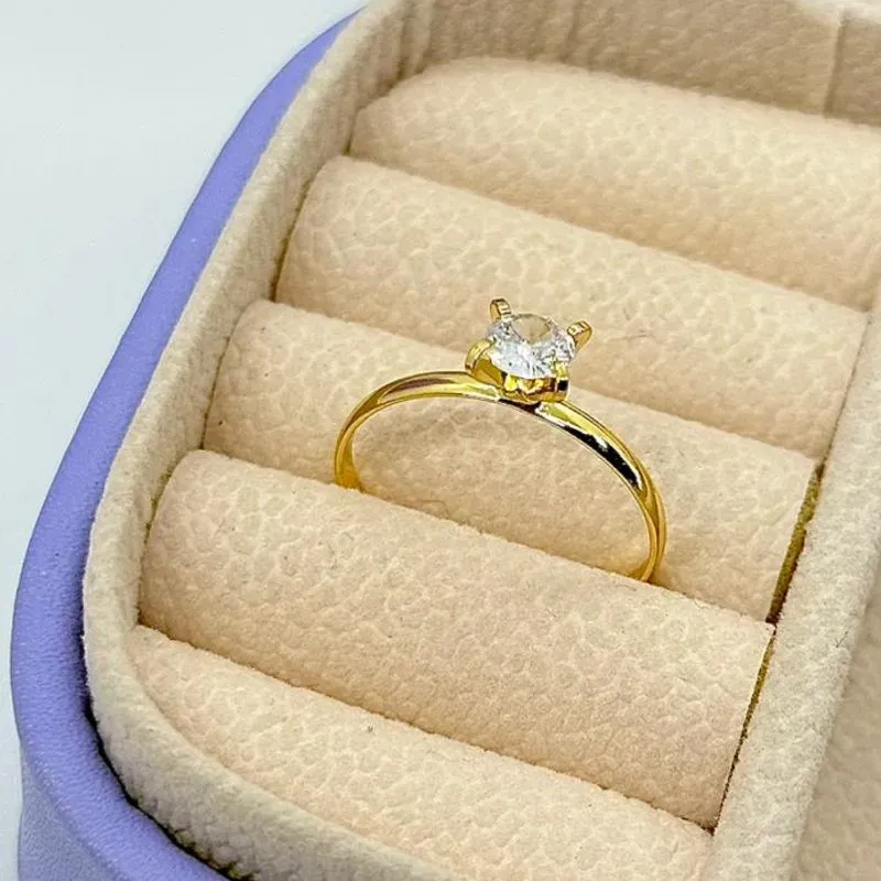 ANEL SOLITÁRIO 4 GARRAS AO1767