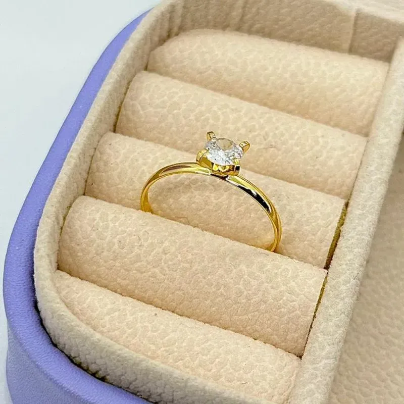 ANEL SOLITÁRIO 4 GARRAS AO1767