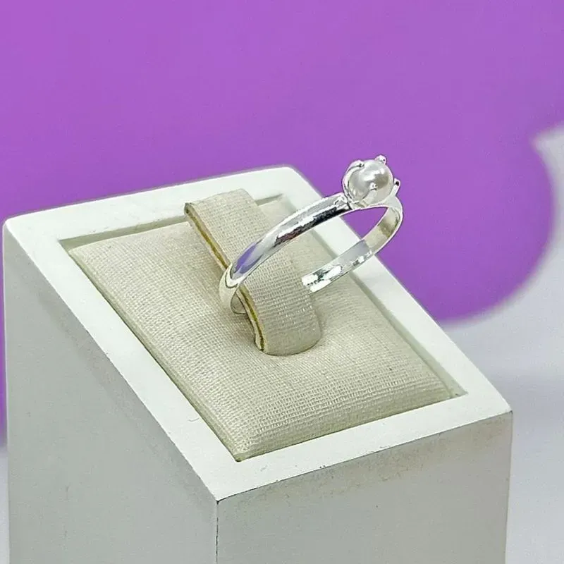 ANEL SOLITÁRIO PÉROLA AP1763