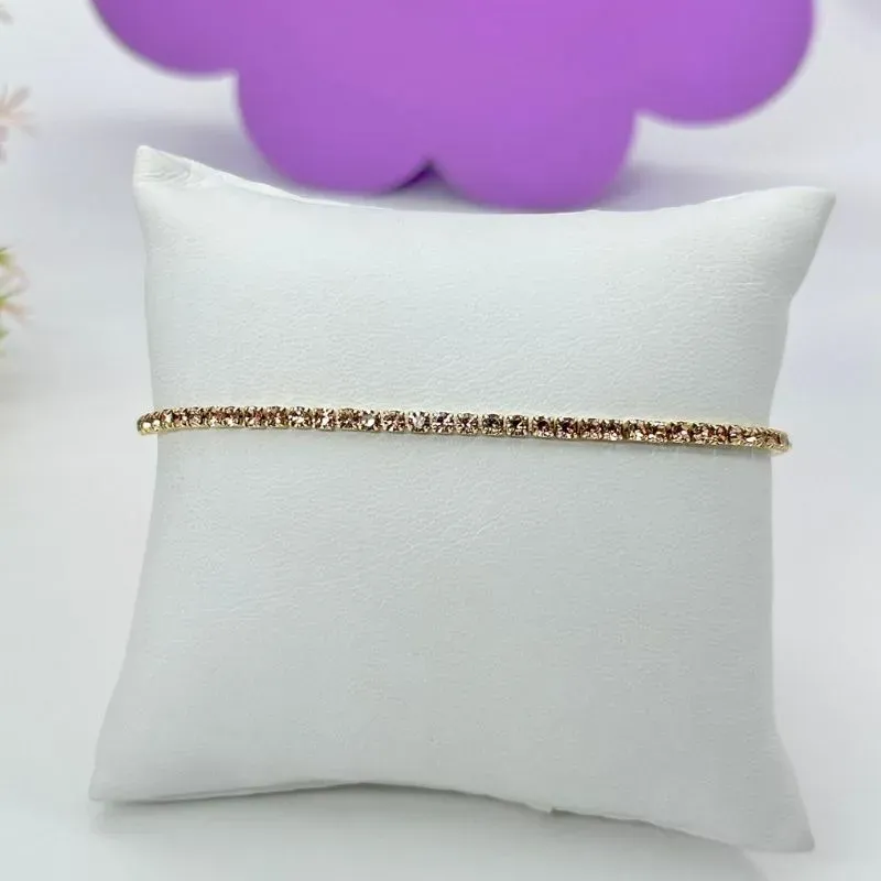 PULSEIRA STRASS ROSÉ PO1717