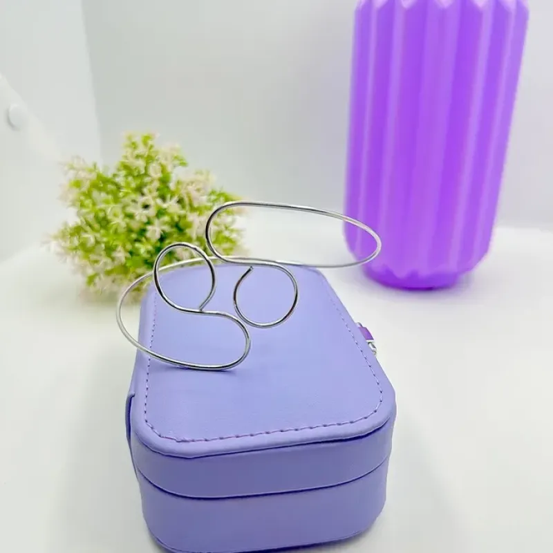 BRACELETE ARO ANTEBRAÇO CIRCULOS AÇO 316L PS1809