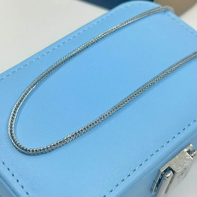 COLAR ELO QUADRADO FINO 70CM AÇO 316L CS1843