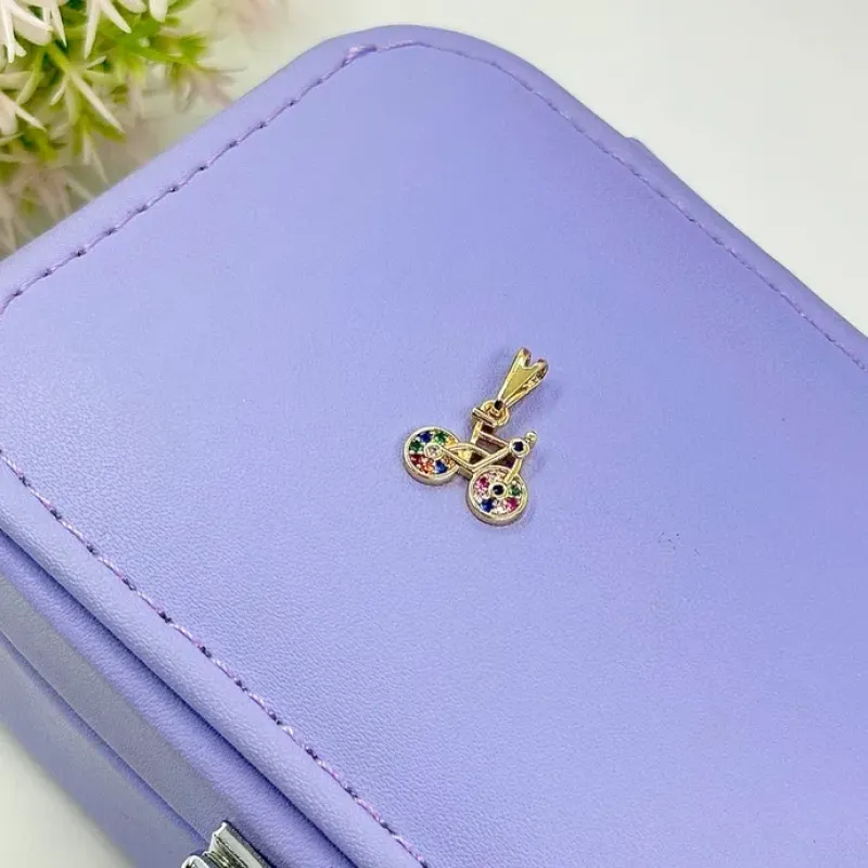 PINGENTE BIKE CRAVEJADA PGO1805