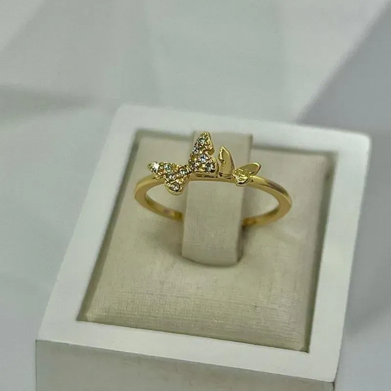 ANEL FALANGE DUO BORBOLETAS AO2020