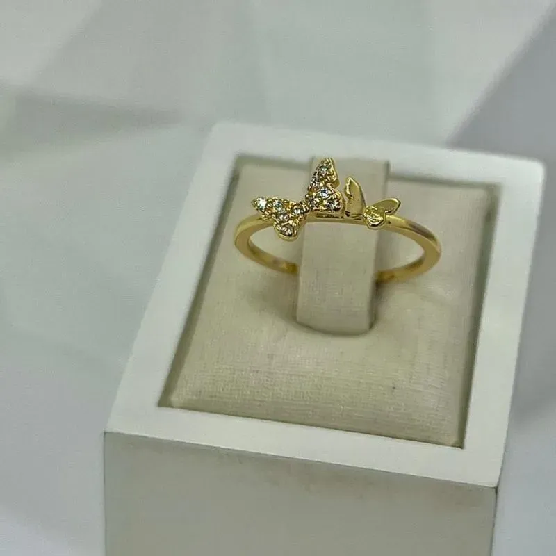 ANEL FALANGE DUO BORBOLETAS AO2020