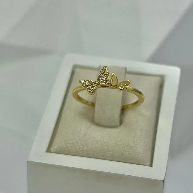 ANEL FALANGE DUO BORBOLETAS AO2020