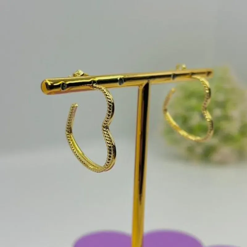 ARGOLA ABERTA CORAÇÃO 2 FIOS BO1945