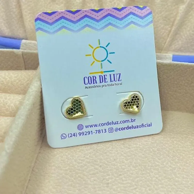 BRINCO CORAÇÃO ESCAMAS BO1937