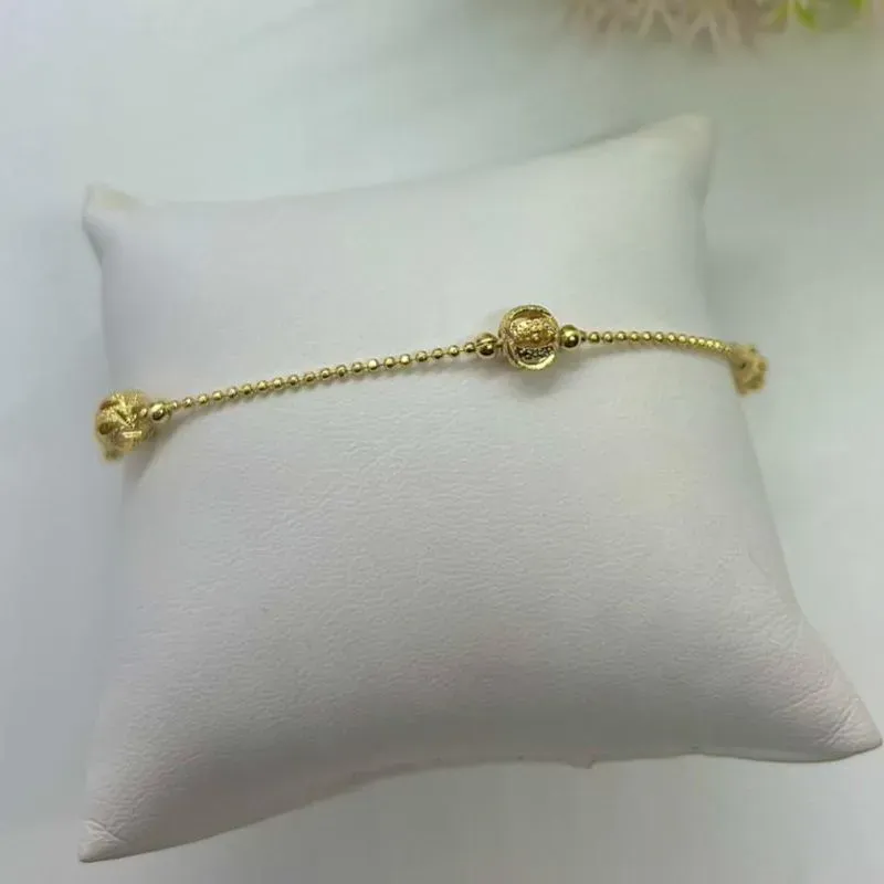 PULSEIRA MINI BOLINHAS E ESFERAS COM DETALHES PO1989