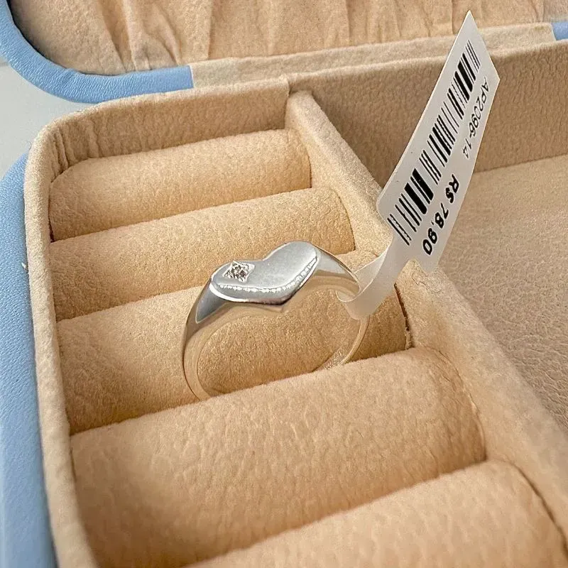 ANEL CORAÇÃO ESTICADO COM PONTO DE LUZ AP2096