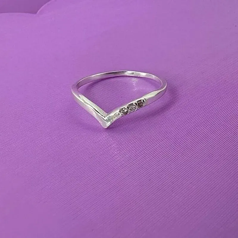 ANEL FALANGE V COM 3 ZIRCÔNIAS AP1419