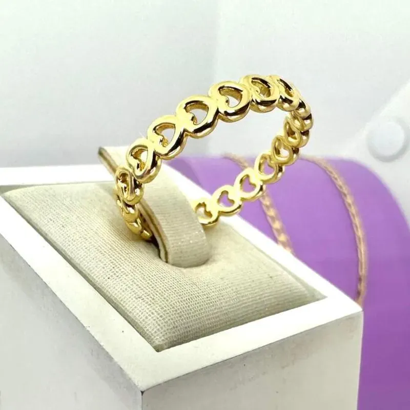 ANEL SEQUÊNCIA DE CORAÇÕES A01453