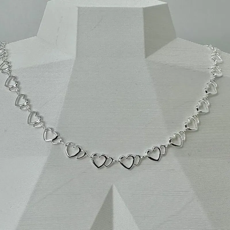 CHOKER CORAÇÕES DUPLO CP1438