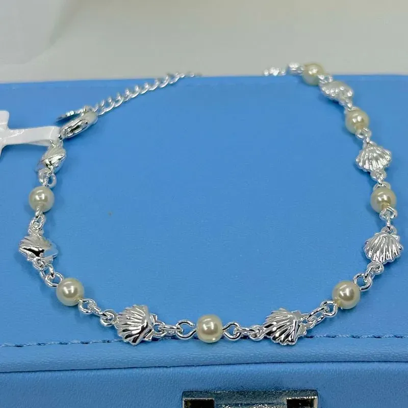 PULSEIRA CONCHINHAS E PÉROLAS PP1973