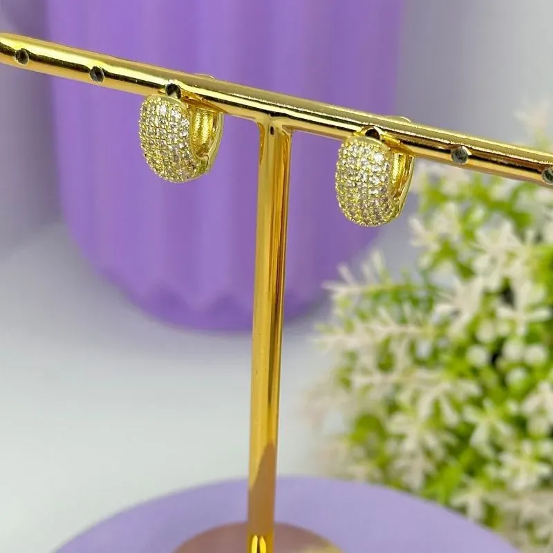 ARGOLA CLICK ROBUSTA 4 FILEIRAS ZIRCONIAS BO2160