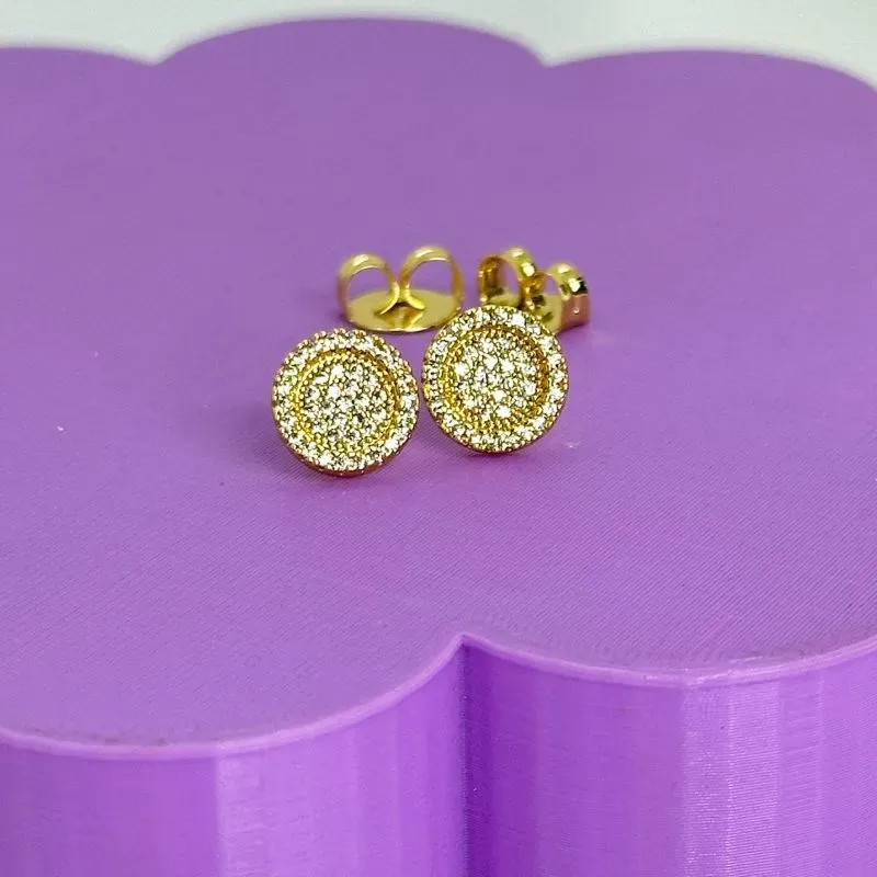 BRINCO REDONDO CRAVEJADO MICROZIRCONIAS BO2153