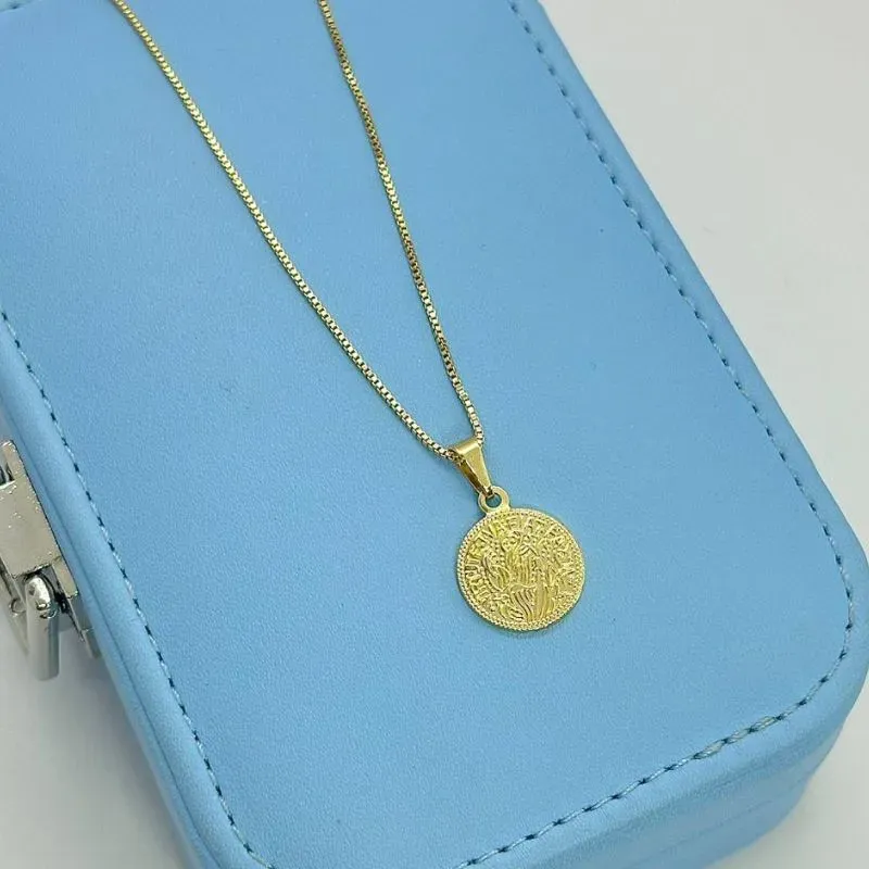 COLAR SÃO BENTO MEDALHA 13MM CP2056