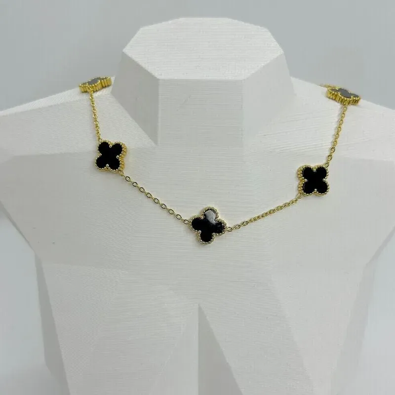 COLAR RÉPLICA VAN CLEEF AÇO 316L CS2225