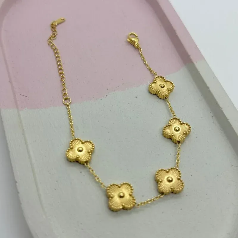 PULSEIRA RÉPLICA VAN CLEEF AÇO 316L PS2226