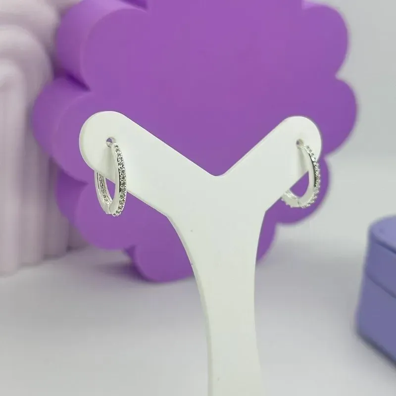 ARGOLA CLICK DUO CRAVEJADA OVAL BP2231