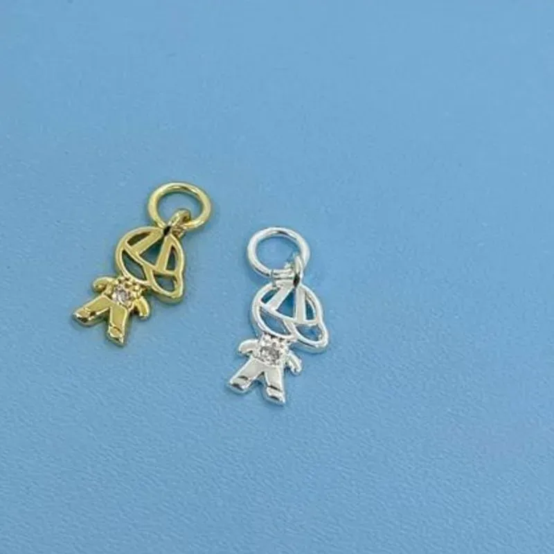 PINGENTE MENINO COM PONTO DE LUZ PGP2368