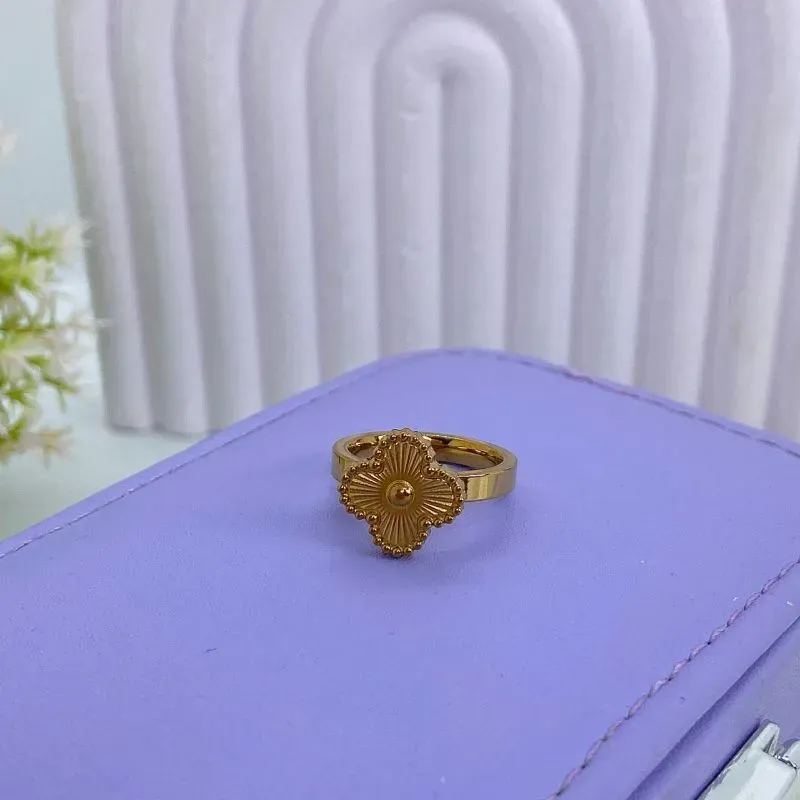 ANEL INSPIRAÇÃO VAN CLEEF STEEL 316L ASO2644