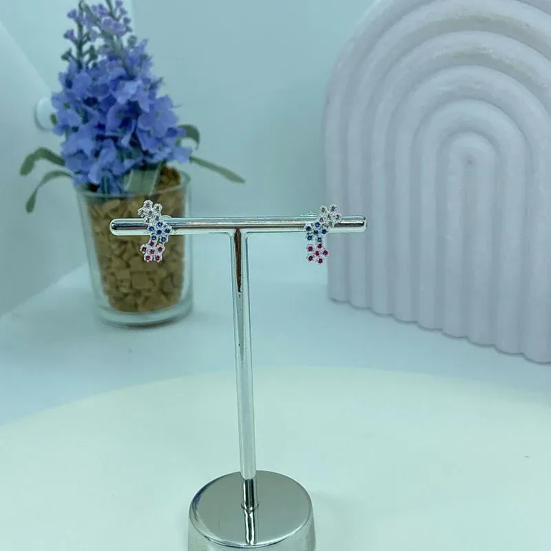 BRINCO EAR CUFF FLORZINHAS COLOR BP2514