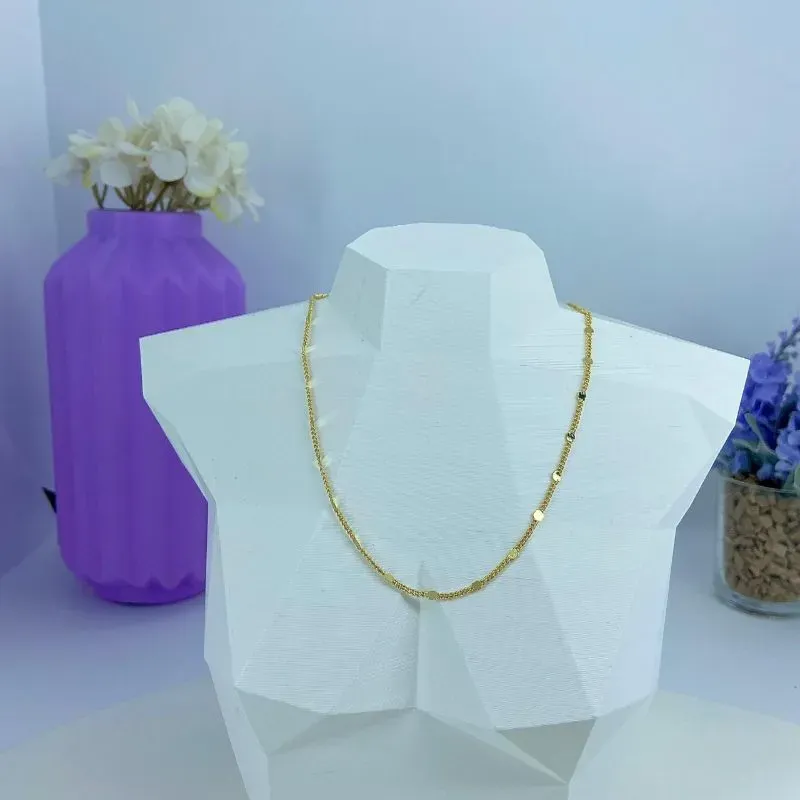 COLAR DIAMANTADO 50CM CO2581
