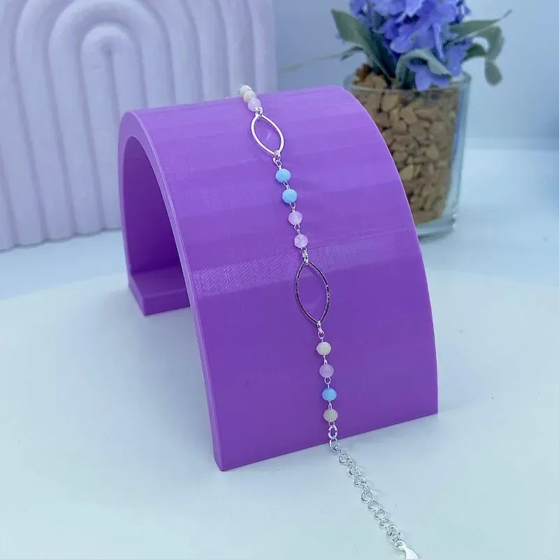 PULSEIRA PEDRINHAS COLORS E LOSANGOS PP2592