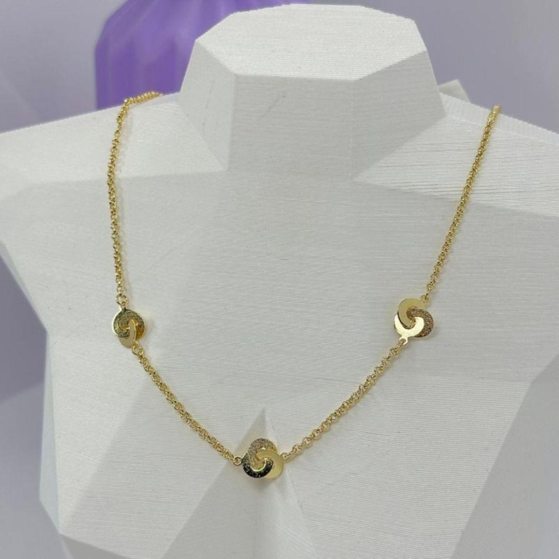 CHOKER CIRCULOS ENTRELAÇADOS CO1578