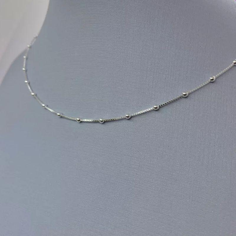 COLAR BOLINHAS 45CM CP788