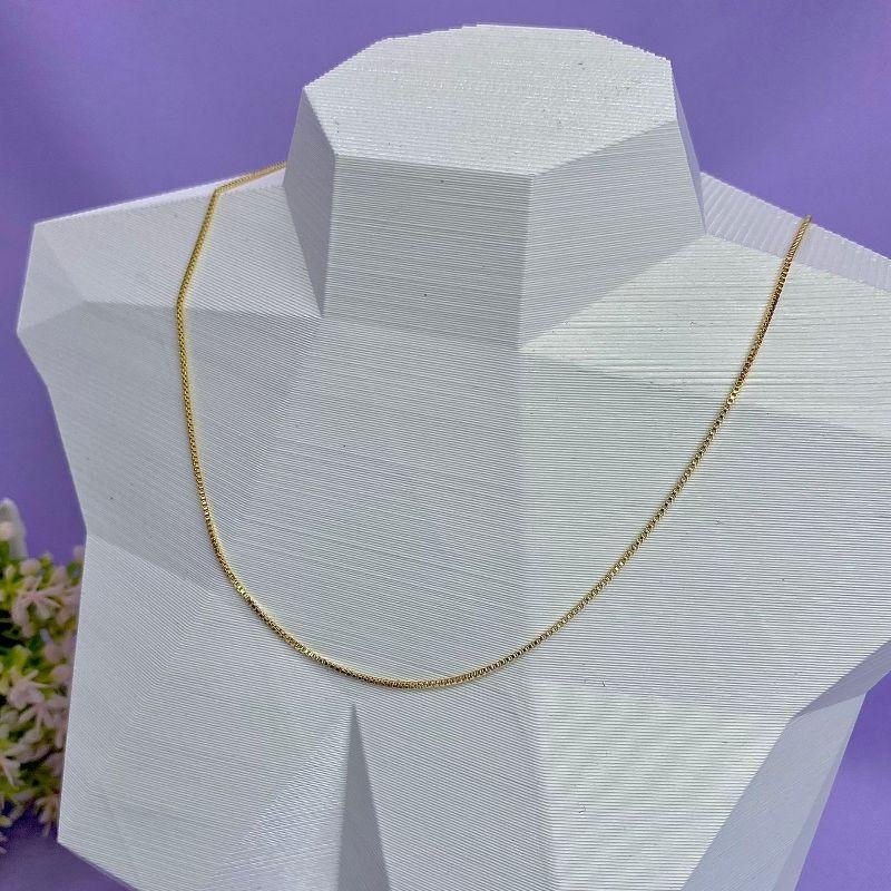 CORRENTE VENEZIANA SEM EXTENSOR 45CM 0,8MM CO1177