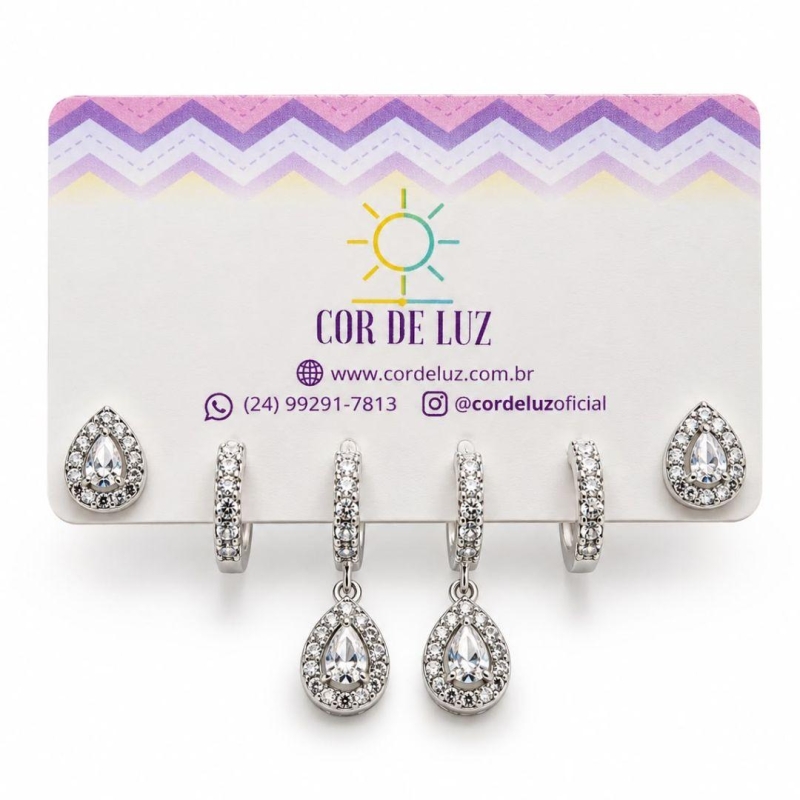 TRIO ARGOLAS E GOTA BP2861