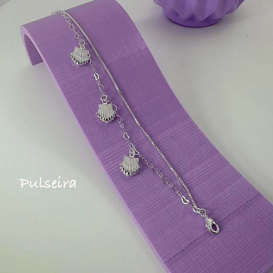 PULSEIRA DUPLA 3 CONCHAS PP1363