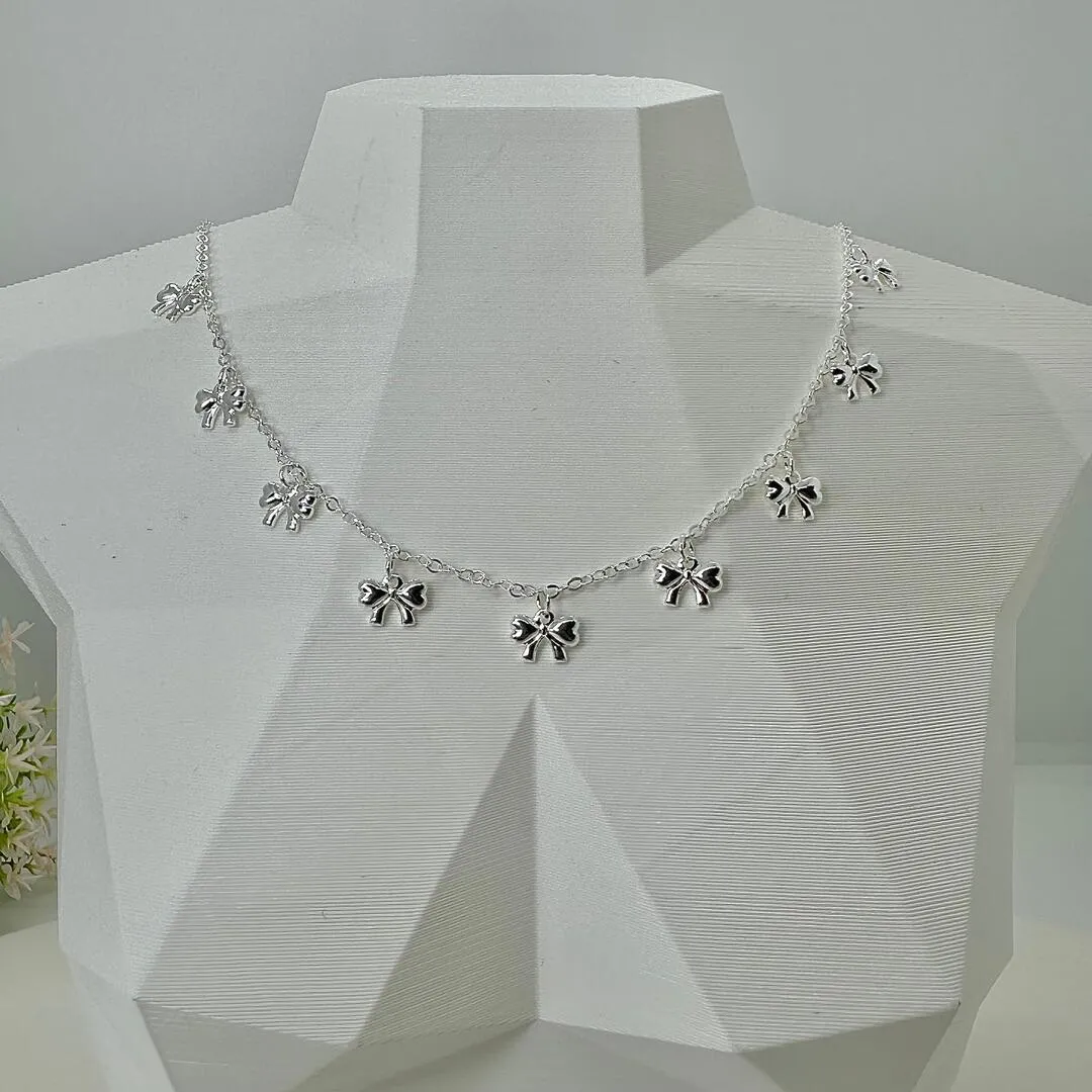CHOKER CADEADO CHAPINHAS LAÇOS CP1439