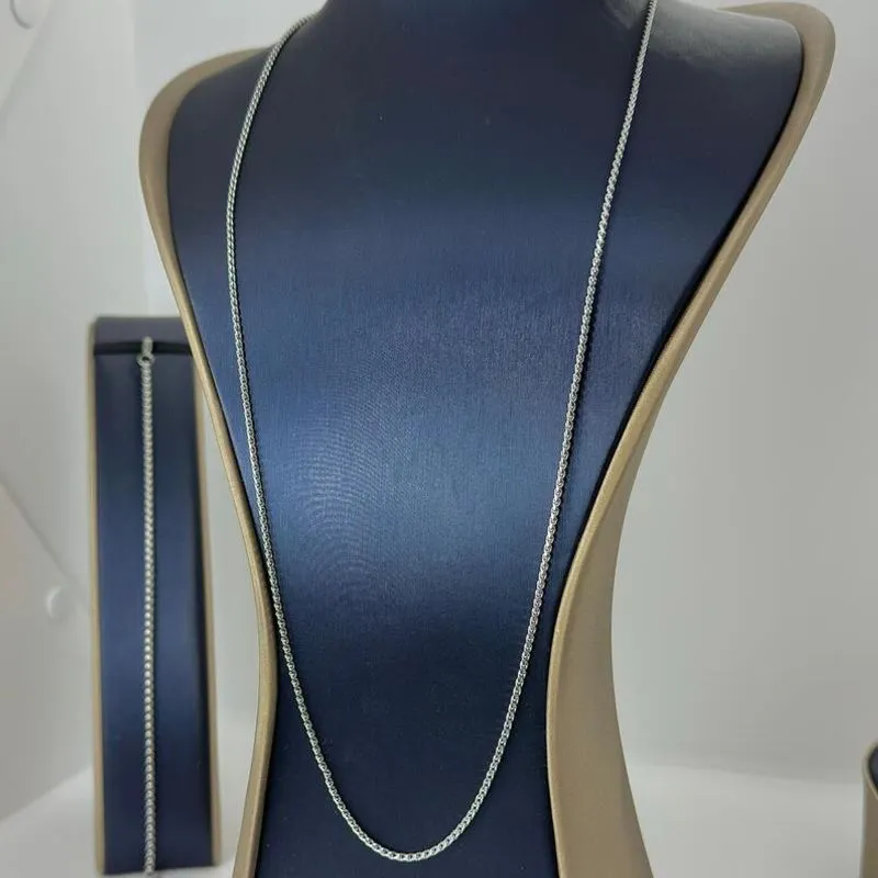 COLAR ENROLADINHO 70CM AÇO 316L CS1466