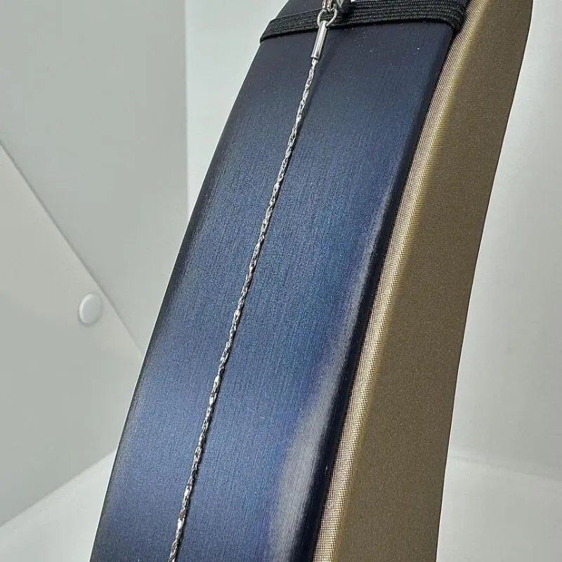 PULSEIRA FIO FINO 1MM AÇO 316L PS1473