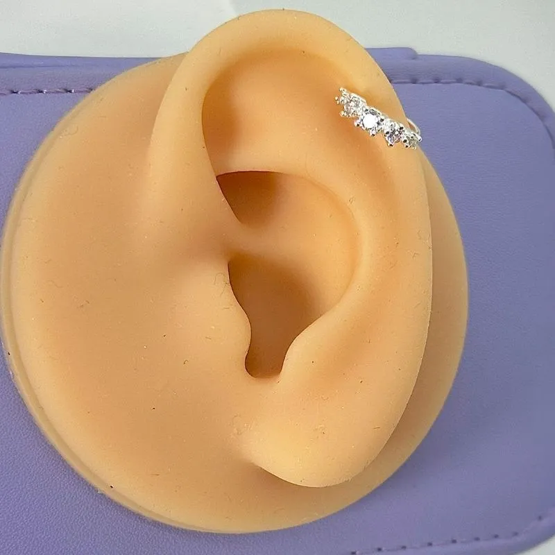 PIERCING FURO COROA PEDRAS (HÉLIX) PFP1681
