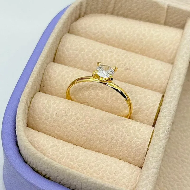 ANEL SOLITÁRIO 4 GARRAS AO1767