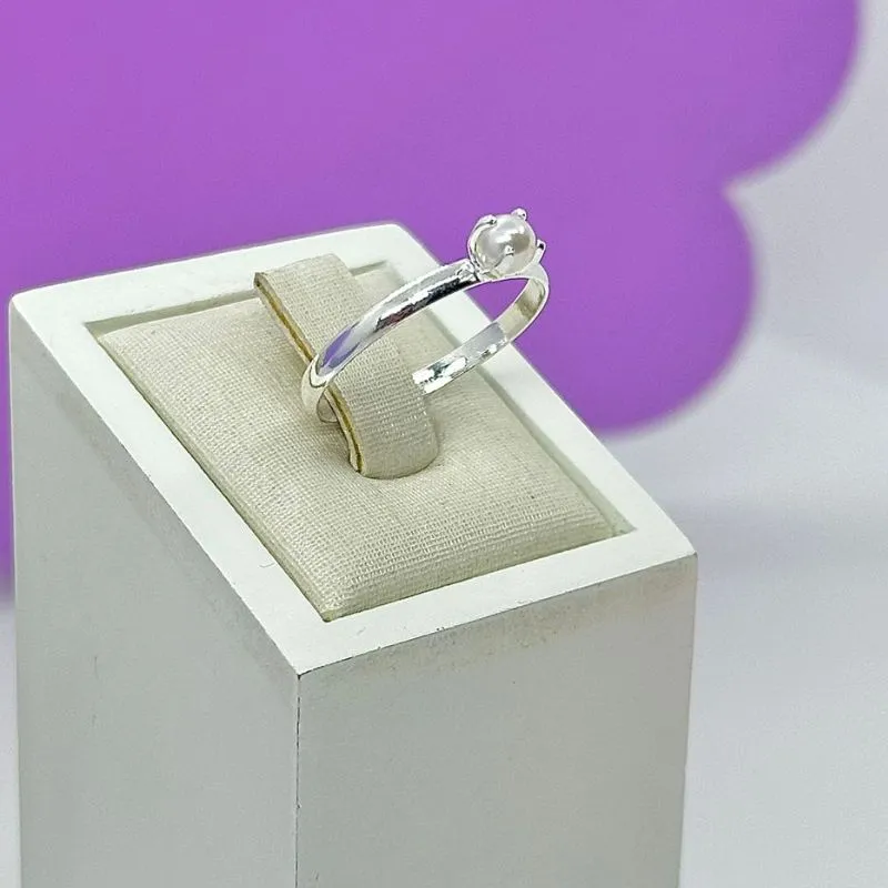 ANEL SOLITÁRIO PÉROLA AP1763