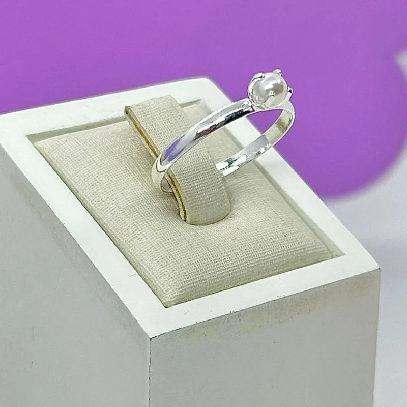 ANEL SOLITÁRIO PÉROLA AP1763