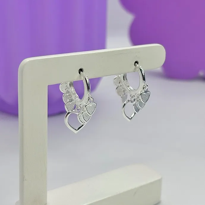 ARGOLA CLICK CORAÇÕES PENDURADOS BP1726