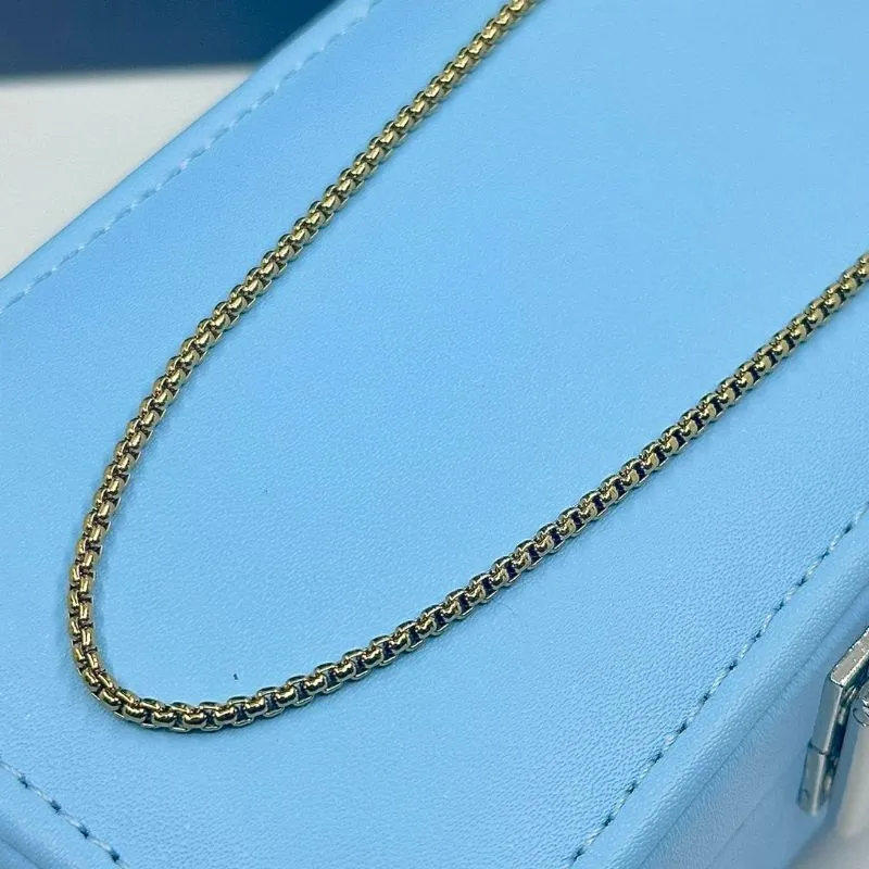 COLAR ELO PIPOCA FINO 70CM AÇO 316L CSO1849