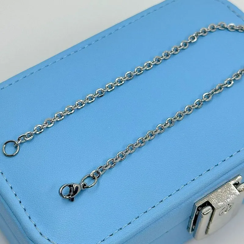 PULSEIRA CADEADO ACHATADO AÇO 316L PS1877