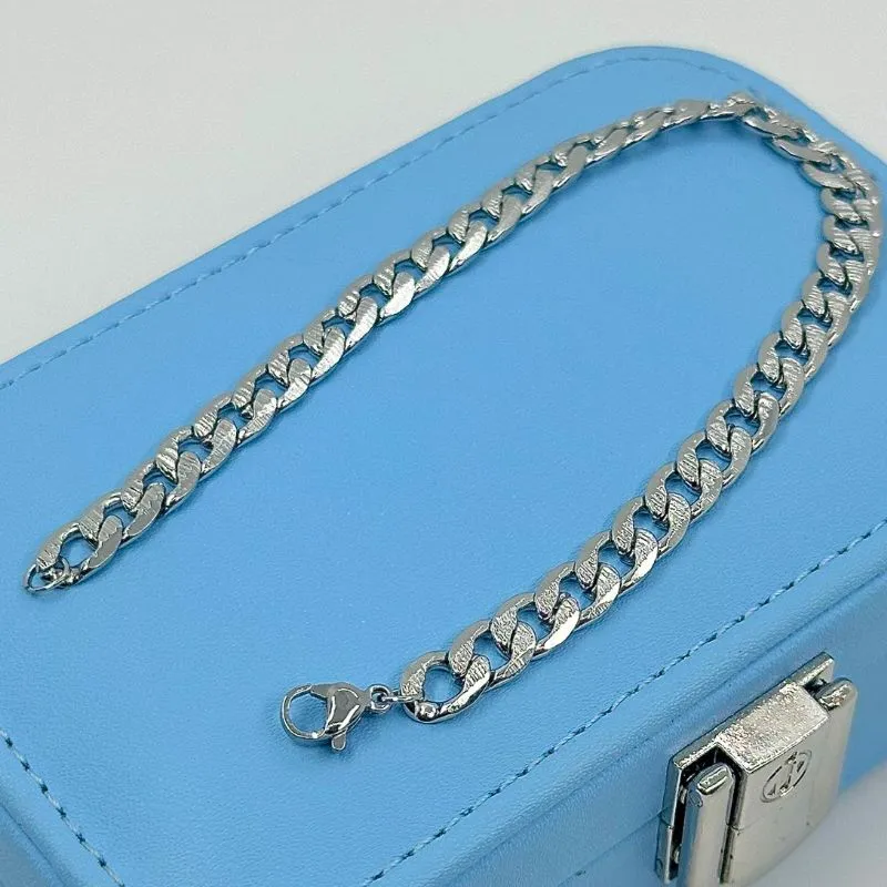 PULSEIRA GRUMET RISCADO 7MM AÇO 316L PS1869