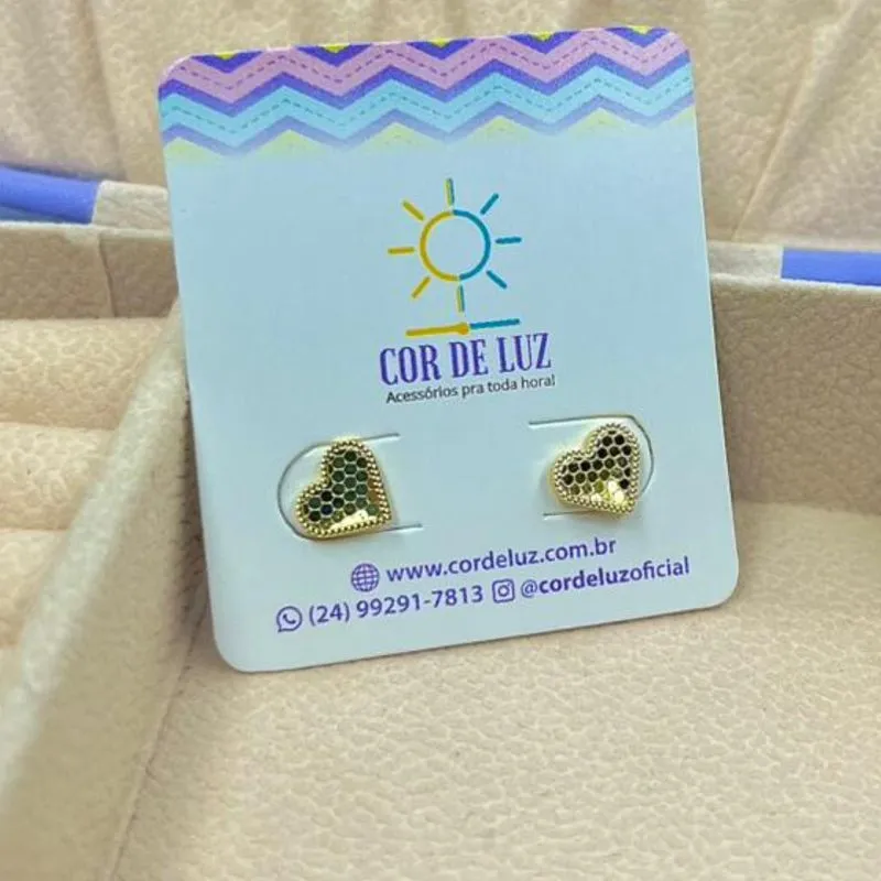 BRINCO CORAÇÃO ESCAMAS BO1937