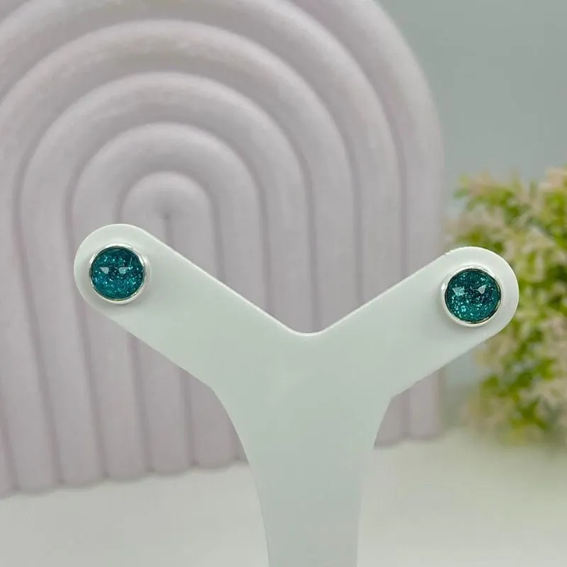 BRINCO REDONDO AZUL TURQUESA BP1916