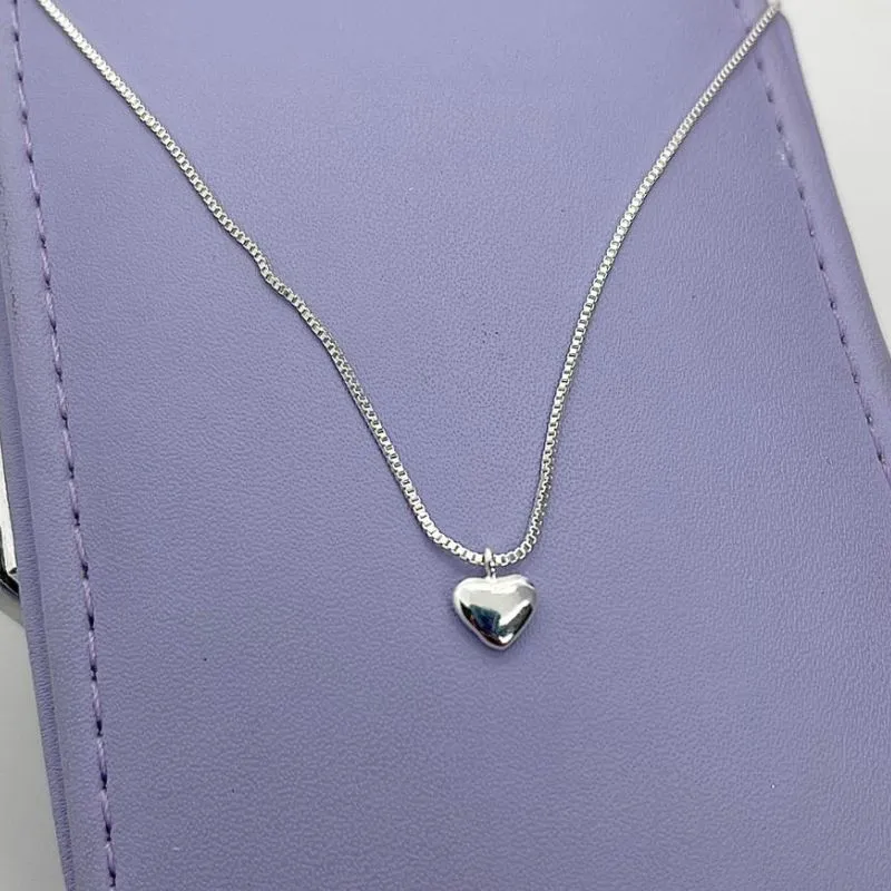 COLAR MINI CORAÇÃO MACIÇO CP1995