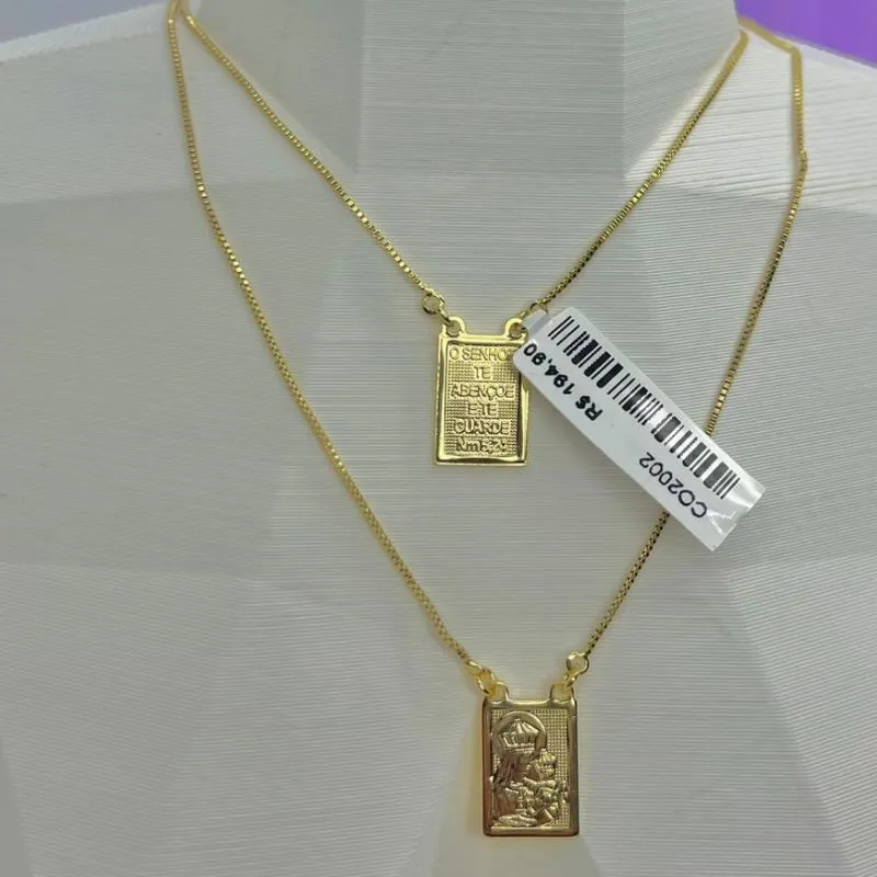 ESCAPULÁRIO SAGRADO CORAÇÃO E N.S. DO CARMO VENEZ. CO2002