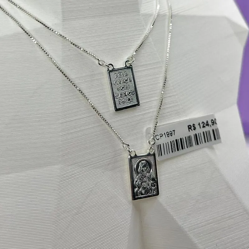 ESCAPULÁRIO SAGRADO CORAÇÃO E N.S. DO CARMO VENEZ. CP1997